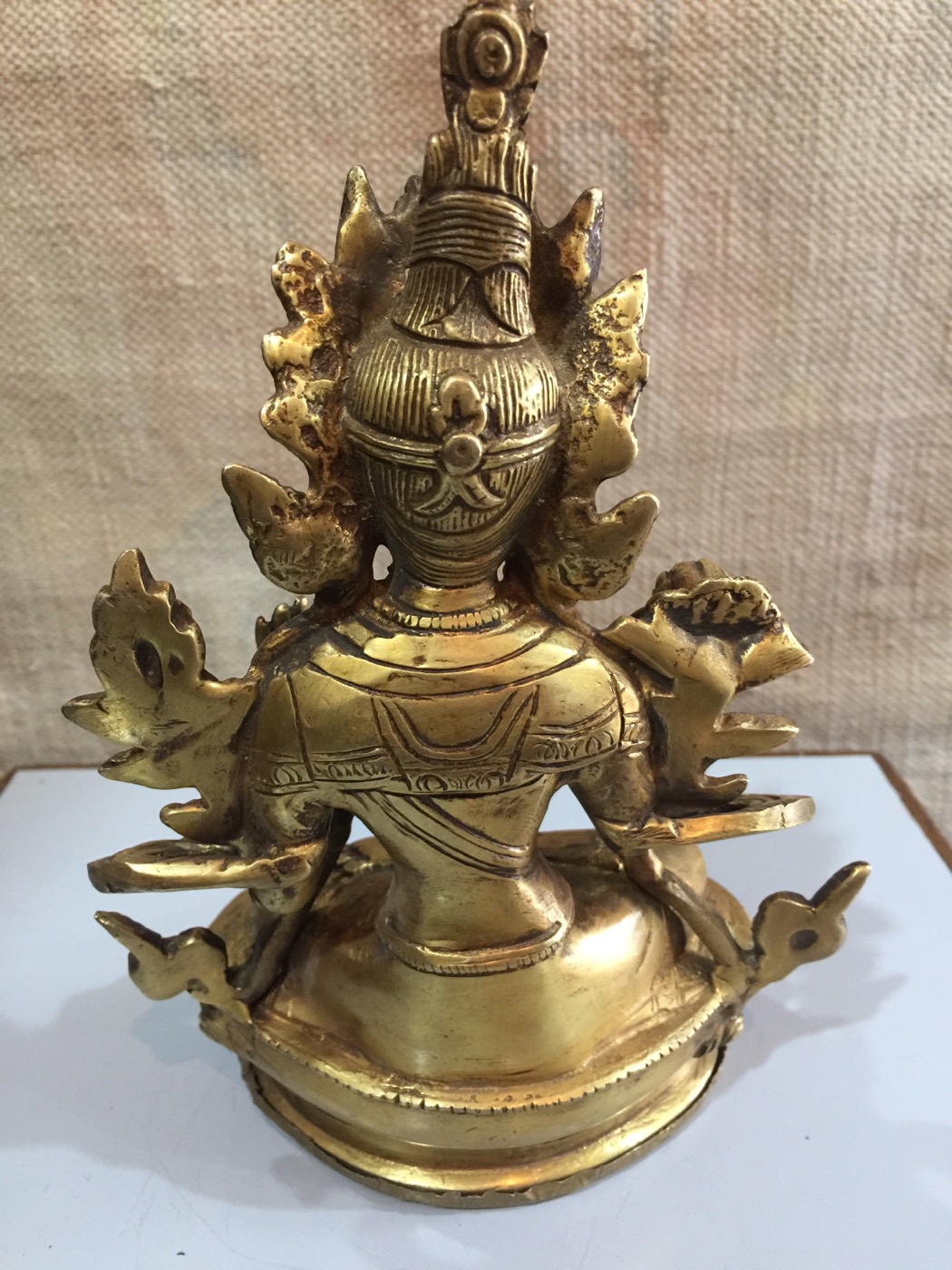 Nepalese Buddhist White Tara / Dolma Statue