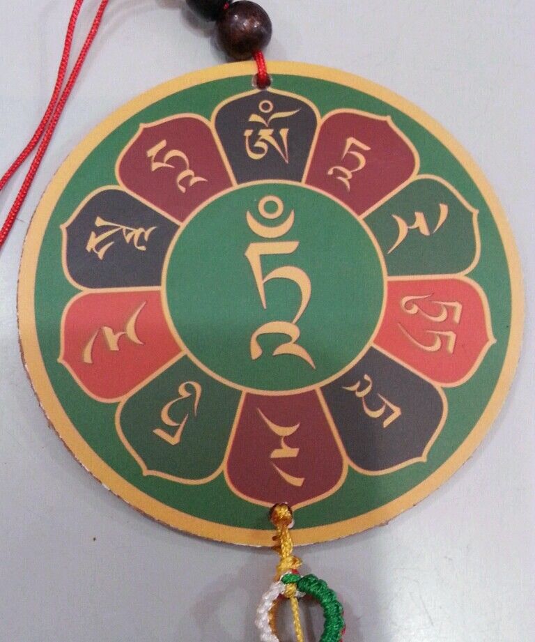Tibetan Green Tara Car Hanging /Door Hanging 