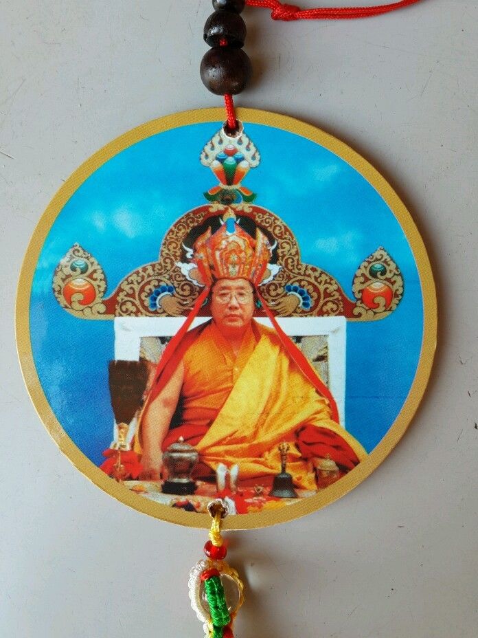 Tibetan Penor Rinpoche Car Hanging /Door Hanging 