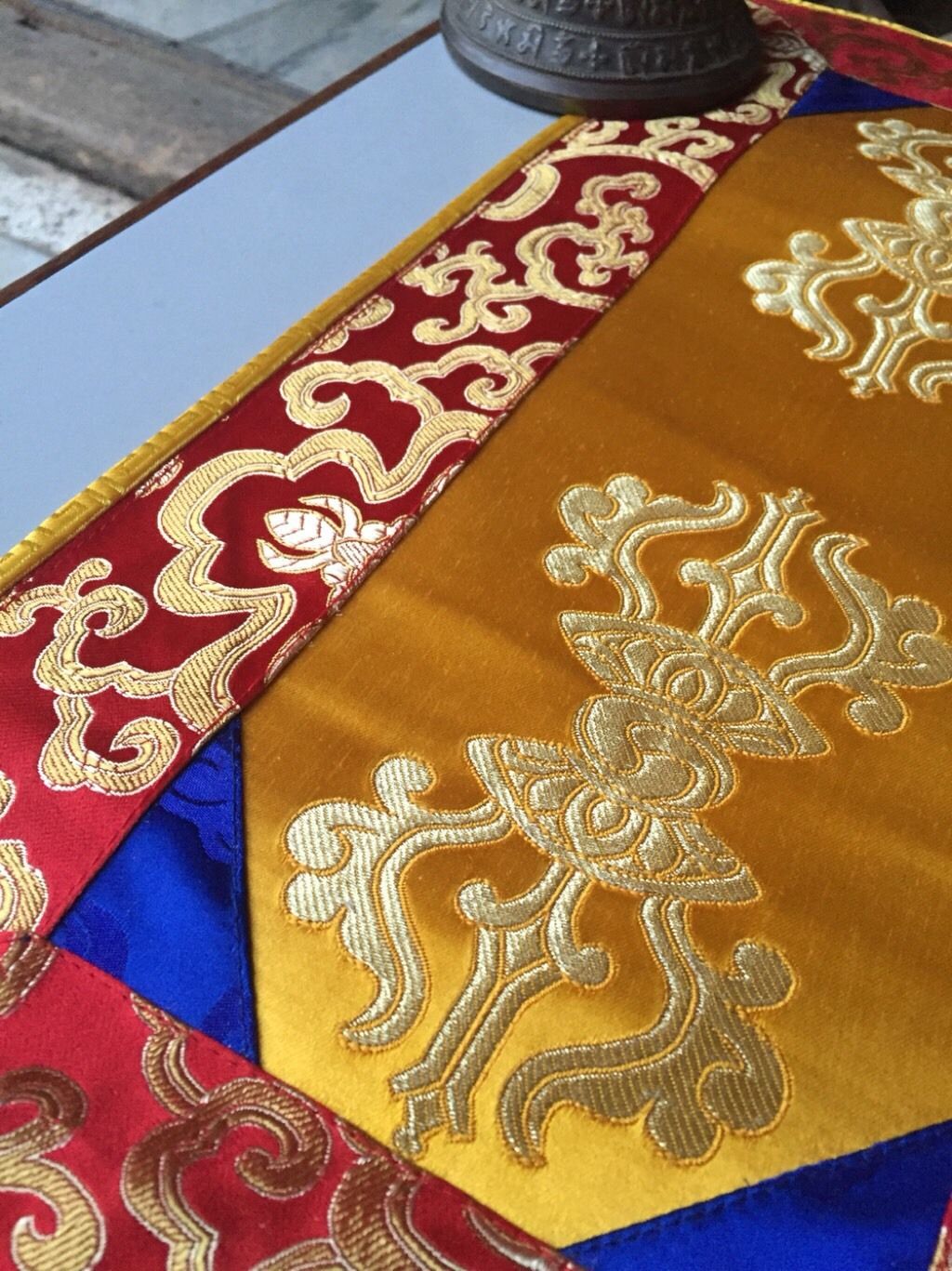 Tibetan Double Dorji Placemat / Table Cover